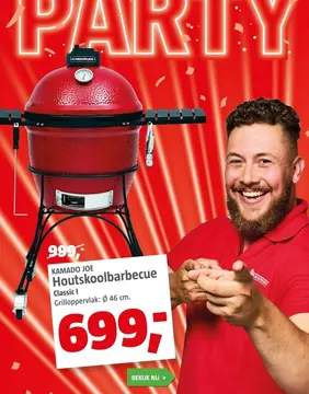 Aanbieding: Houtskoolbarbecue