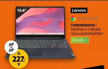 Aanbieding: Chromebook | ideapad 3 chrome 15ijl6 (82n4004