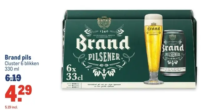 Aanbieding: Brand pils