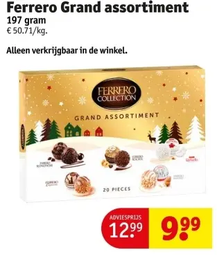 Promotie: Ferrero Grand assortiment
