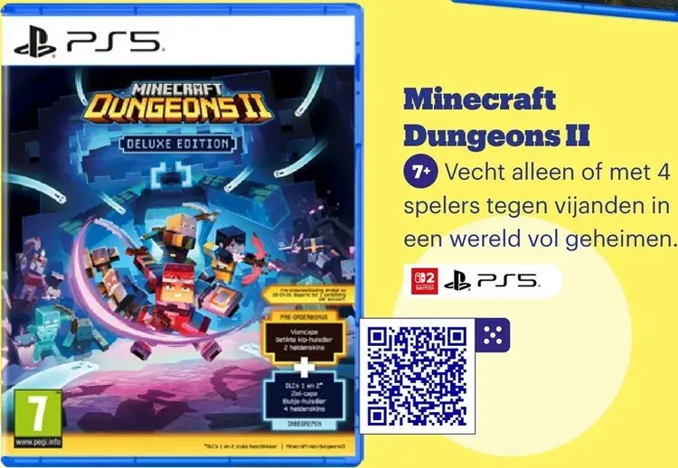 Promotie: Minecraft Dungeons II