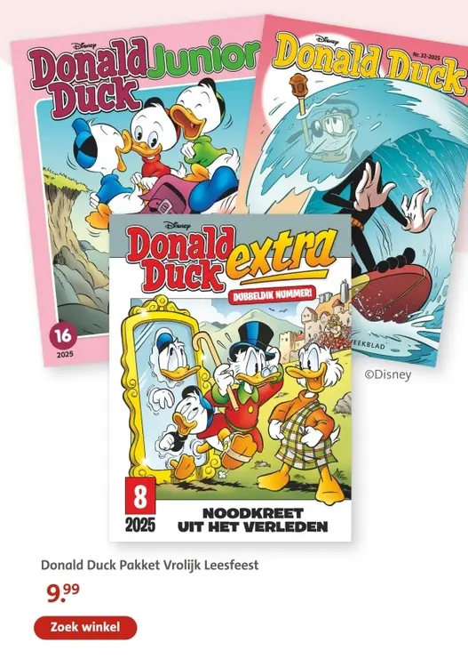 Aanbieding: Donald Duck Pakket Vrolijk Leesfeest