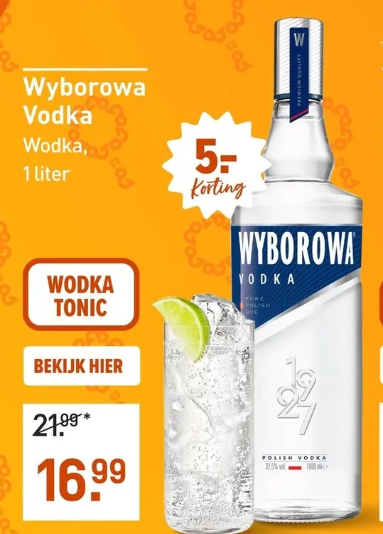 Aanbieding: Wyborowa Vodka