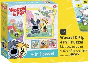 Aanbieding: 4 in 1 Puzzel