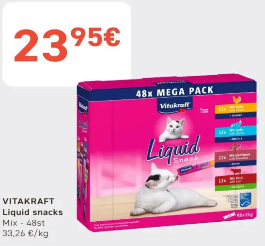 Promotie: Liquid snacks