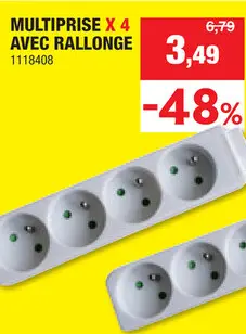 Offre: Multiprise x 6