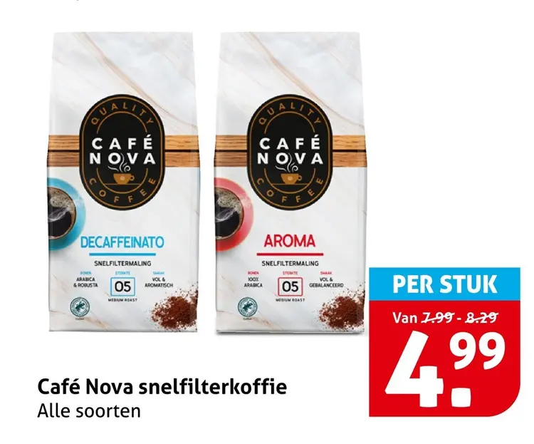Aanbieding: Snelfilterkoffie