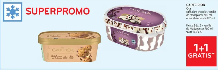 Offre: Diverse ijssoorten