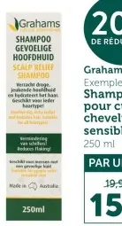 Offre: Shampoo pour cheveux sensibles