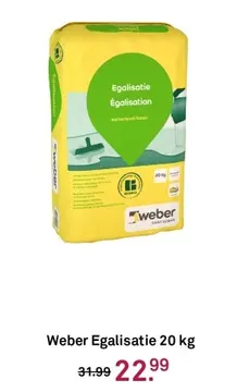 Aanbieding: Weber Egalisatie