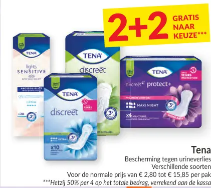 Promotie: Bescherming tegen urineverlies
