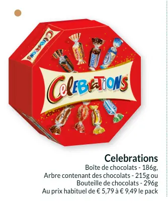 Offre: Celebrations