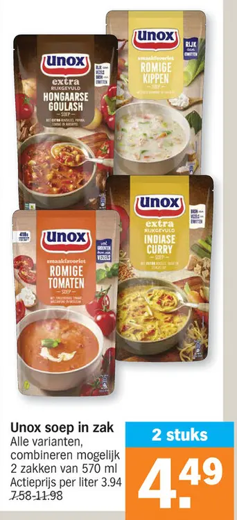 Promotie: soep in zak