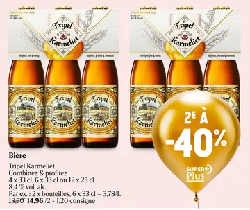 Offre: Tripel Karmeliet