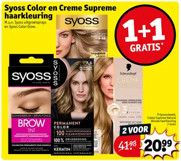 Aanbieding: Color en Creme Supreme haarkleuring