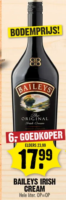 Aanbieding: Baileys irish cream