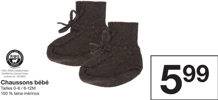 Offre: Chaussons bébé