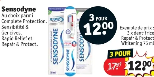 Offre: Sensodyne