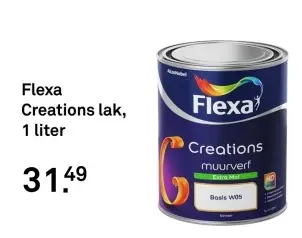 Aanbieding: Flexa Creations lak