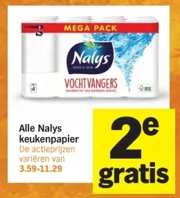 Aanbieding: Alle Nalys keukenpapier