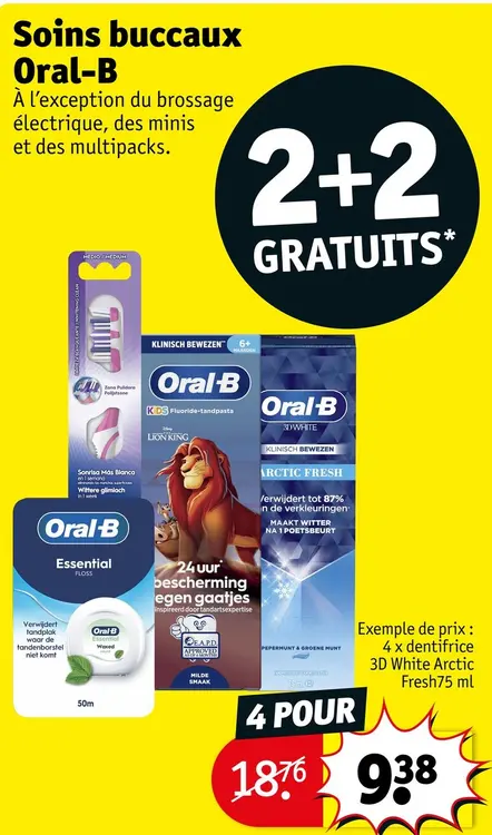 Offre: Soins buccaux