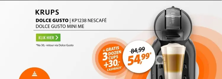 Aanbieding: Dolce gusto | kp1238 NESCAFÉ DOLCE GUSTO mini