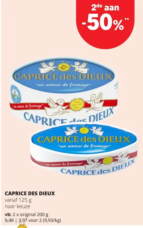 Promotie: Caprice des dieux