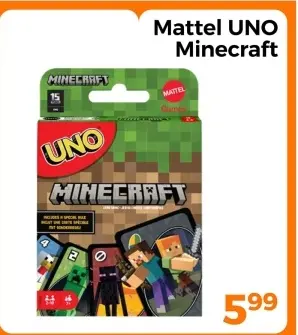 Aanbieding: UNO Minecraft