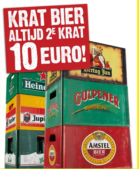 Aanbieding: Krat Bier