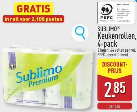 Promotie: Keukenrollen