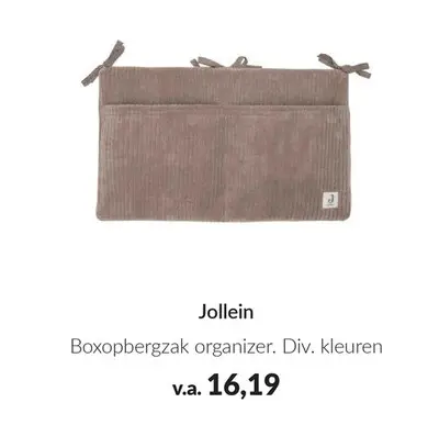 Aanbieding: Boxopbergzak organizer