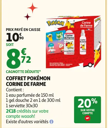 Offre: Coffret Pokémon