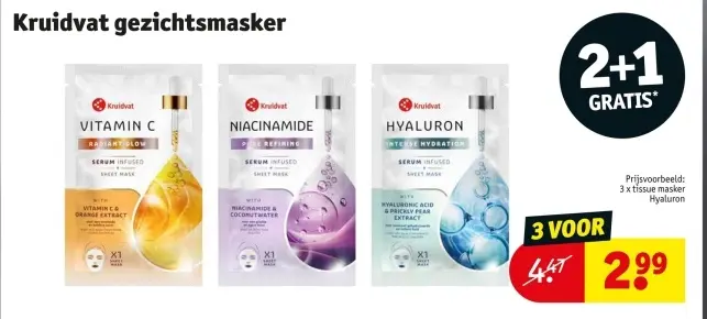 Aanbieding: gezichtsmasker