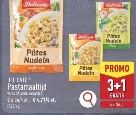 Promotie: DELICATO® Pastamaaltijd