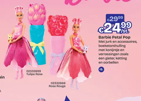 Promotie: Barbie Petal Pop