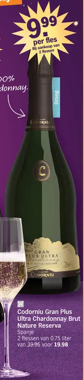 Promotie: Gran Plus Ultra Chardonnay Brut Nature Reserve