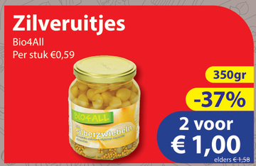 Aanbieding: Zilveruitjes