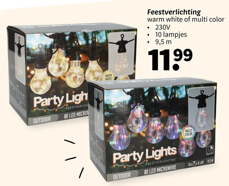 Promotie: Feestverlichting