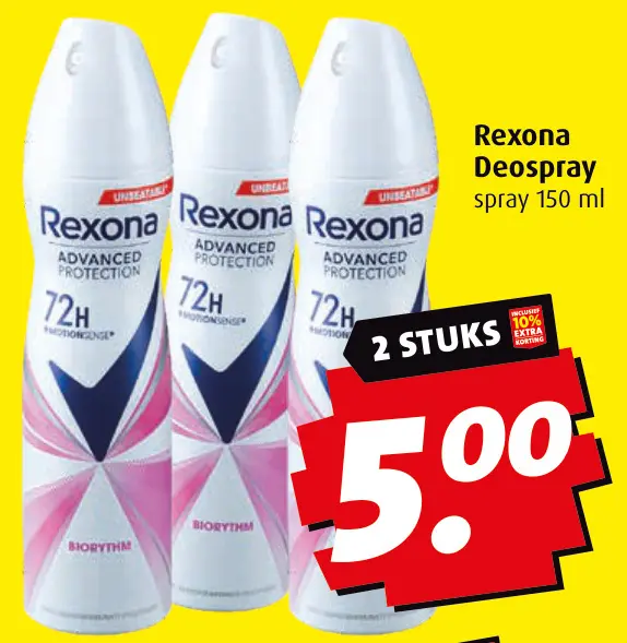 Aanbieding: Deospray
