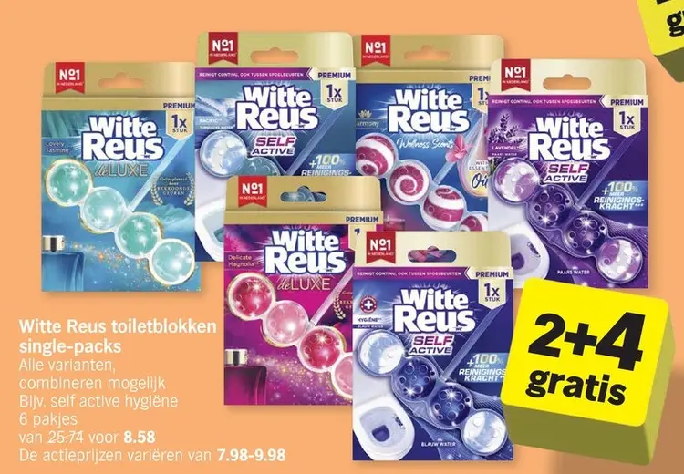 Promotie: Toiletblokken single-packs