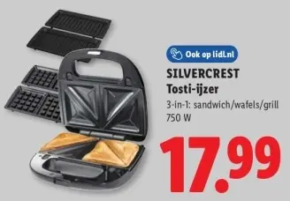 Aanbieding: Tosti-ijzer