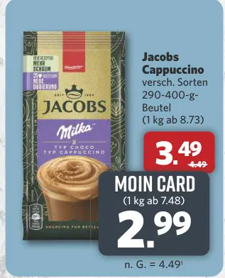 Aanbieding: Cappuccino