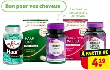 Offre: Bon pour vos cheveux
