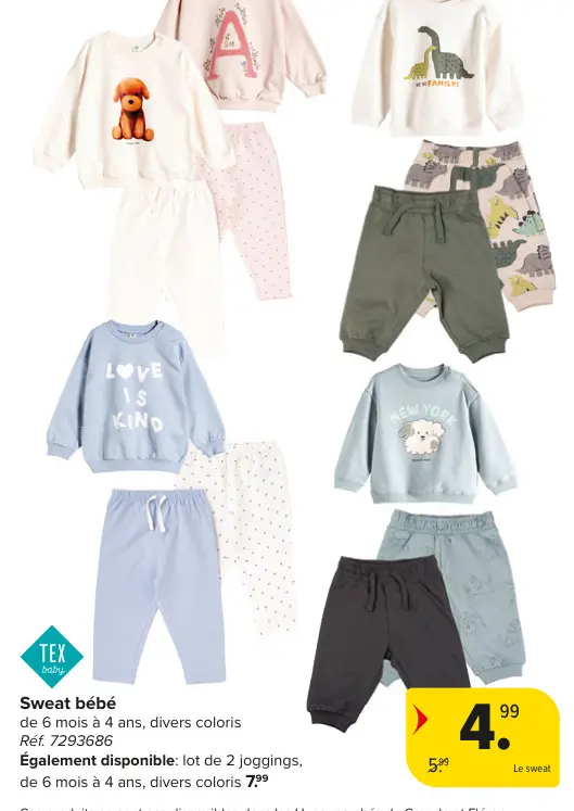Offre: Sweat bébé