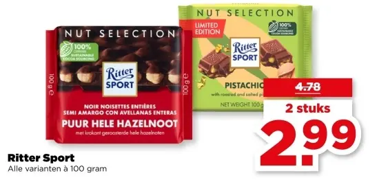 Aanbieding: Ritter Sport