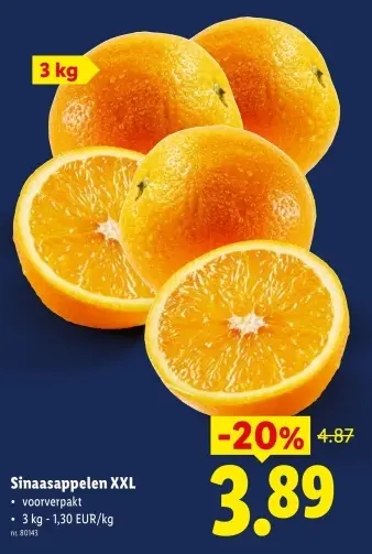 Promotie: Sinaasappelen XXL