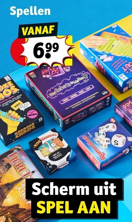 Promotie: Spellen