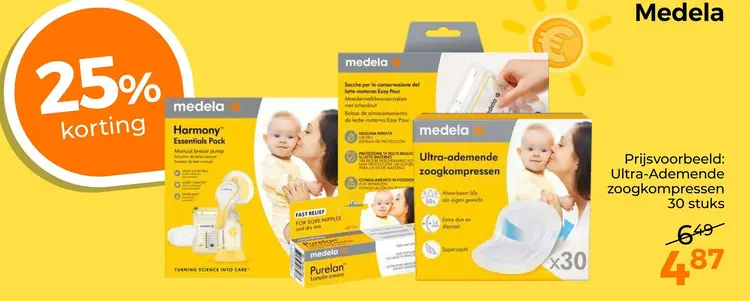Aanbieding: Ultra-Ademende zoogkompressen