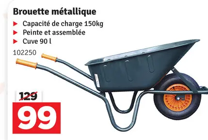 Offre: Brouette métallique