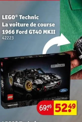 Offre: La voiture de course 1966 Ford GT40 MKII